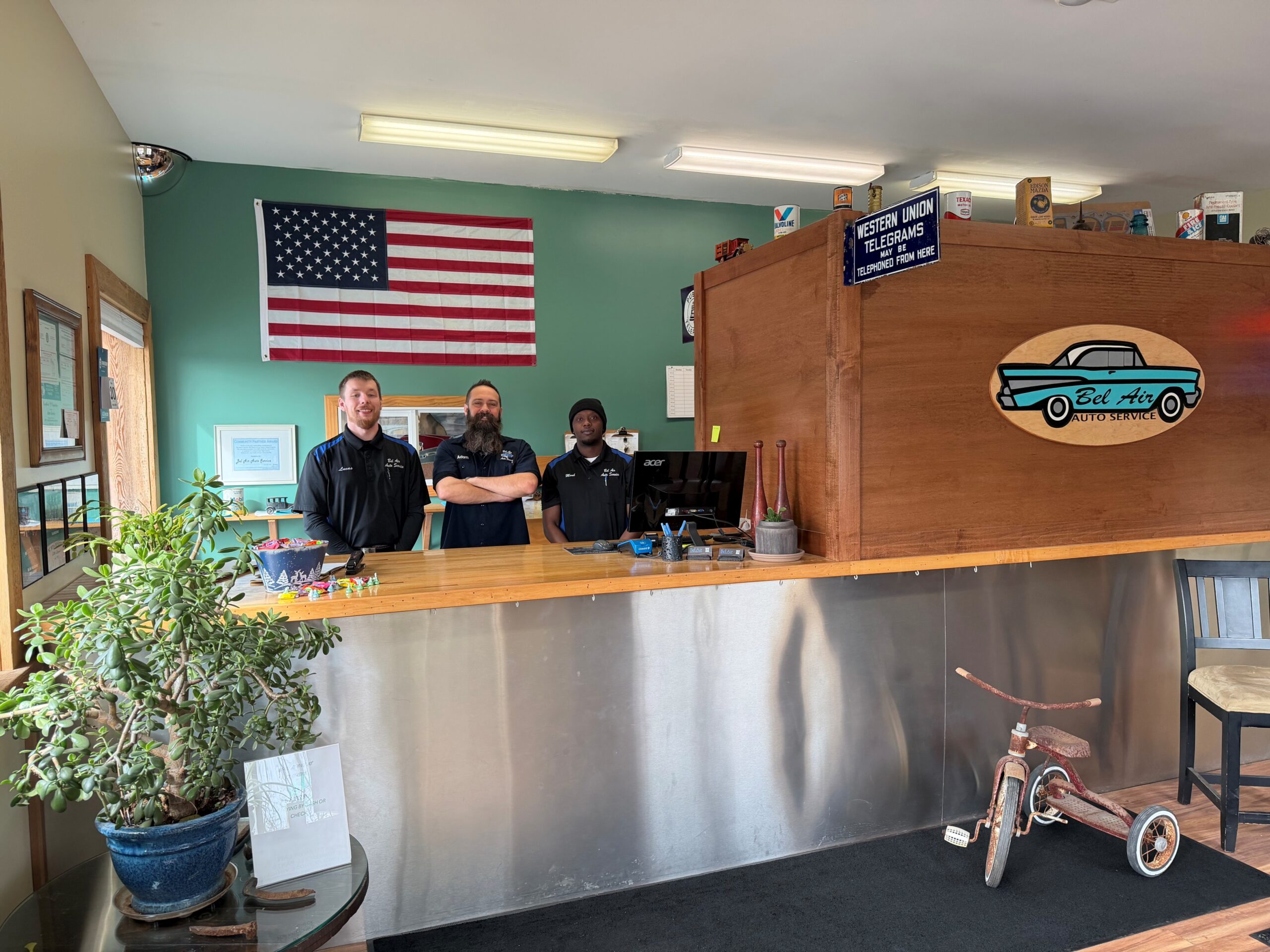 Bel Air Auto Service Front Desk